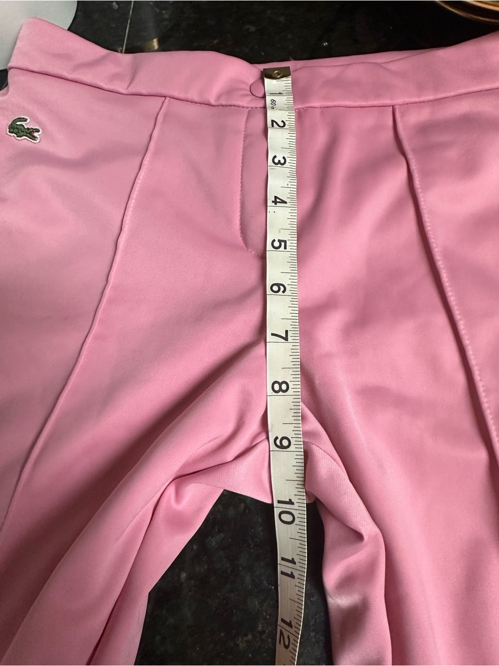 Lacoste Pink Flared Track Pants - Picture 10 of 12